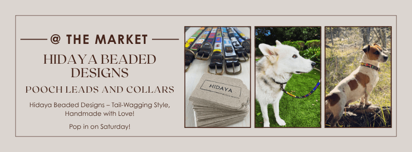 Handcrafted Kenyan beaded dog collars, a unique "love token" for your furry friend. Vibrant artistry from Hidaya Beaded Designs.