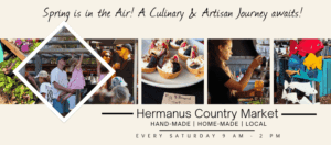 Explore the Hermanus Country Market! Discover fresh local food, artisan crafts, fashion, and home décor. Celebrate spring with us every Saturday.